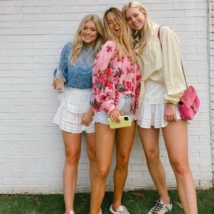 LoveShackFancy floral top